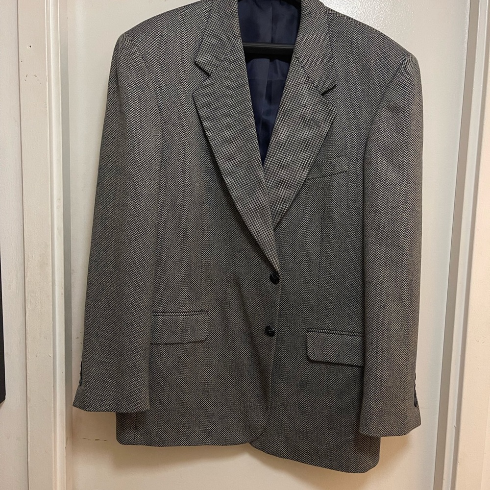 Grey sport coat